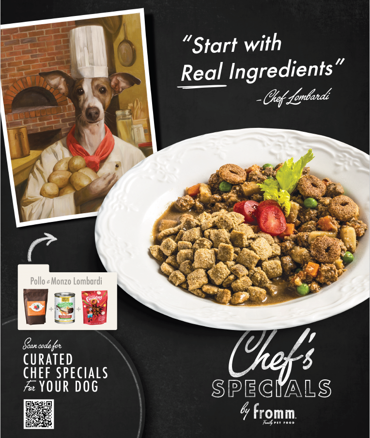 Four-Star Chef Lombardi Chef's Specials Poster 12x 14.25in
