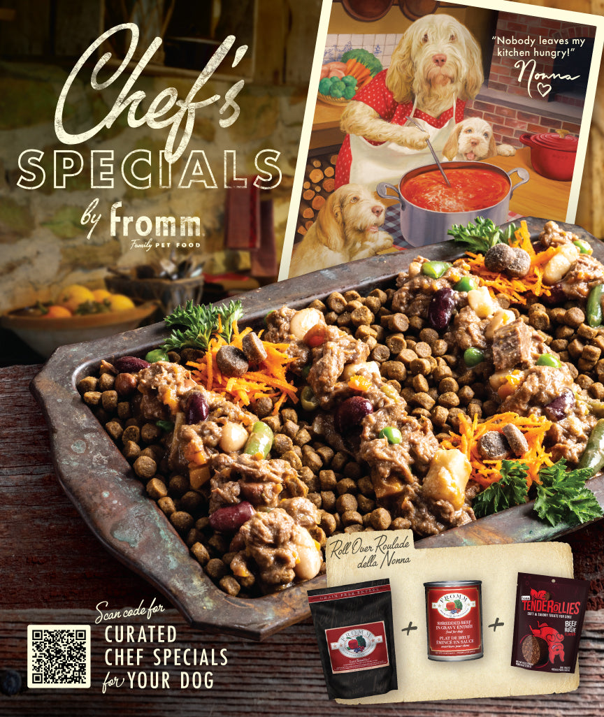 Four-Star Chef Nonna Frommagia Chef's Specials Poster 12x 14.25in