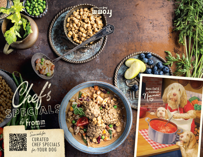 Chef's Special Nonna Frommagia Shelf Talker 11x4.25"