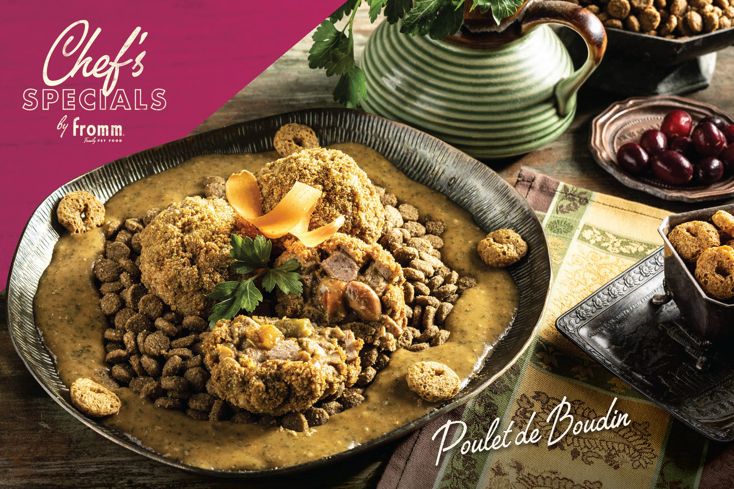 Chef's Specials Mason Du Puy | Poulet de Boudin Recipe Cards (25-pack)