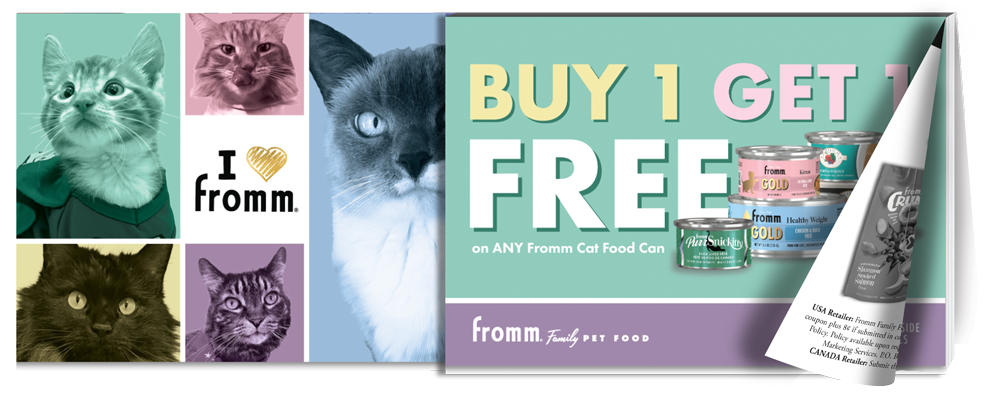 A Purrfect Home BOGO | Coupon Pad Shelf Talker 11x8.5"
