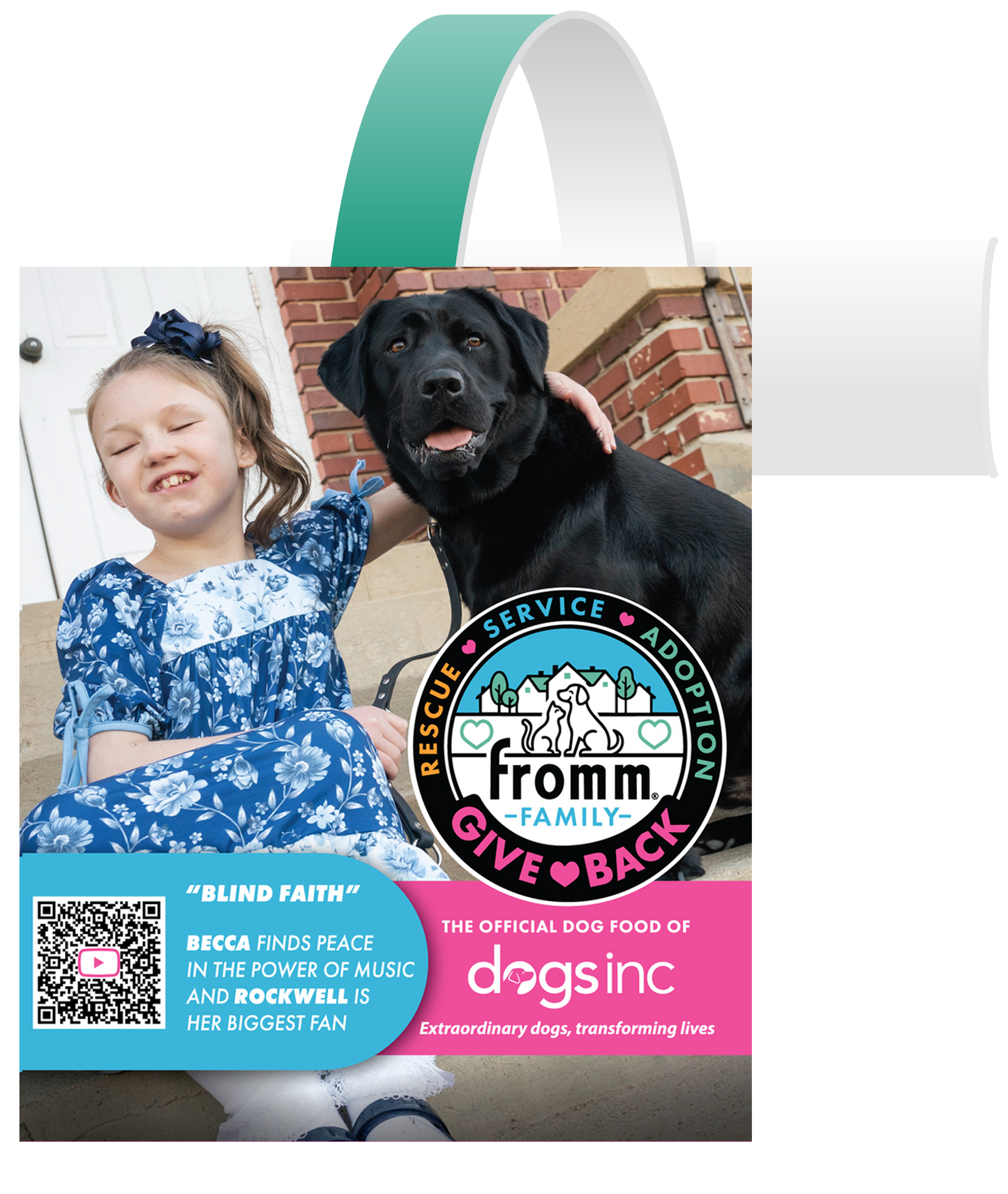 Fromm Give Back 2026 | Dogs Inc Shelf Dangler