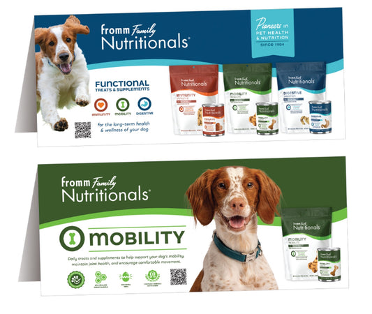 Fromm Family Nutritionals Shelf Talkers