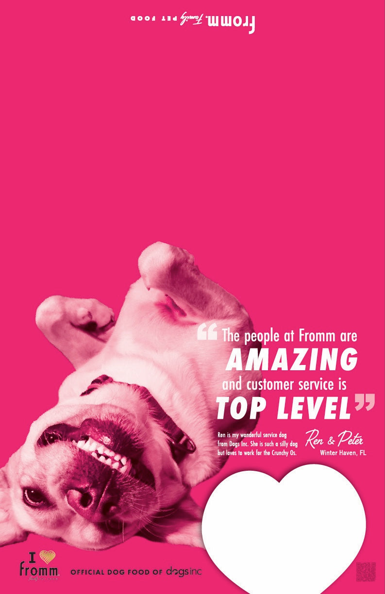 Fromm Give Back 2026 | Signage Kit