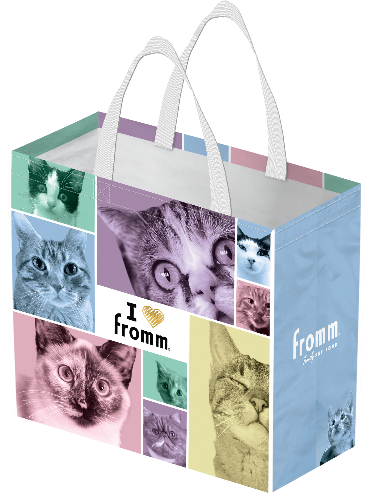 "I ❤️ Fromm" Cat Tote Bag