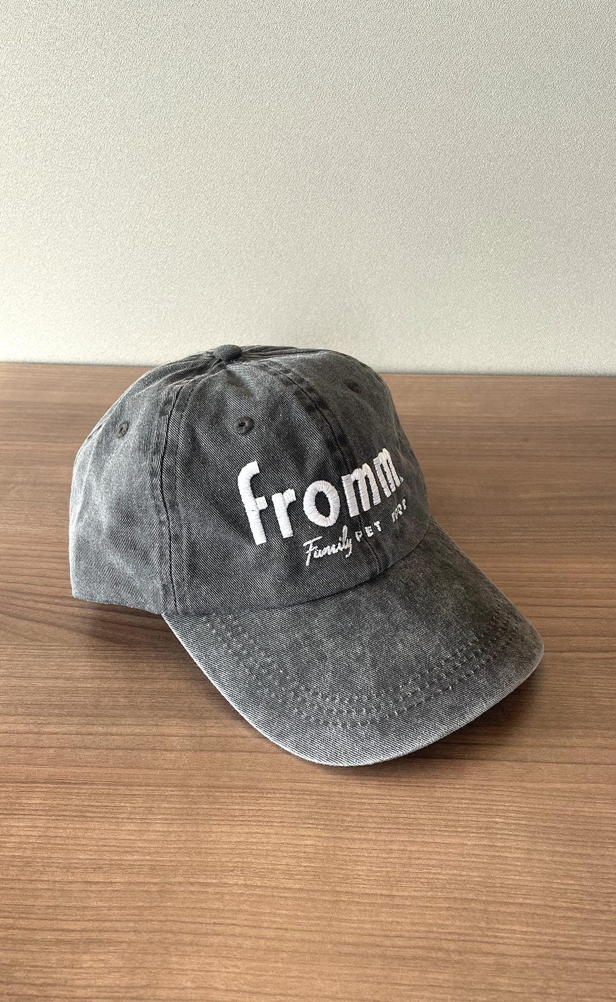 'Fromm Family Pet Food' Logo Cap (blackwashed)