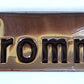 Fromm Black Logo Metal Lapel Pin  2x1" (Magnetic)