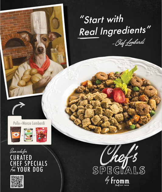 Four-Star Chef Lombardi Chef's Specials Poster  12x 14.25in