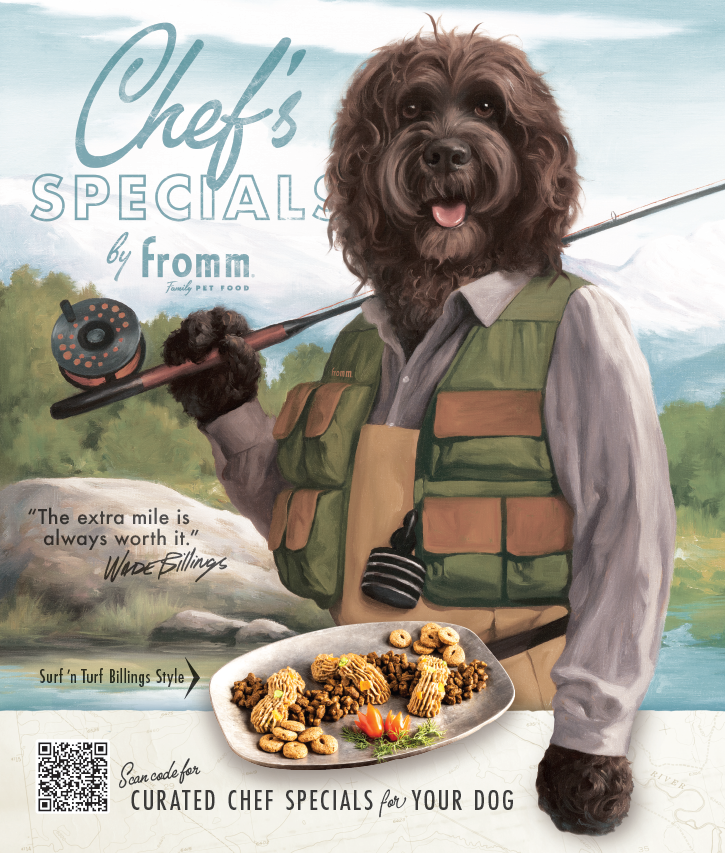 Four-Star Wade Billings Chef's Specials Poster 12x 14.25in