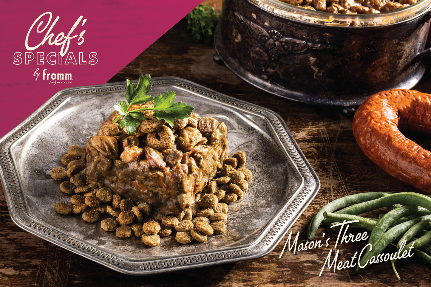 Chef's Specials Mason Du Puy | Mason's Three Meat Cassoulet Recipe Cards (25-pack)
