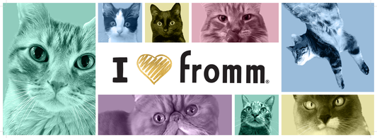 "I ❤️ Fromm" Cat Double-Sided Endcap Header