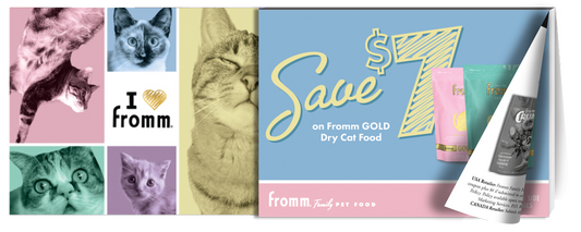 A Purrfect Home Save $7 | Coupon Pad Shelf Talker 11x8.5"