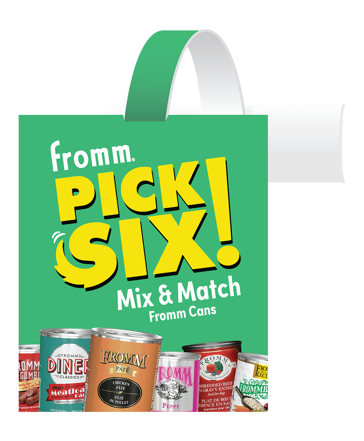 Pick Six | Shelf Danglers