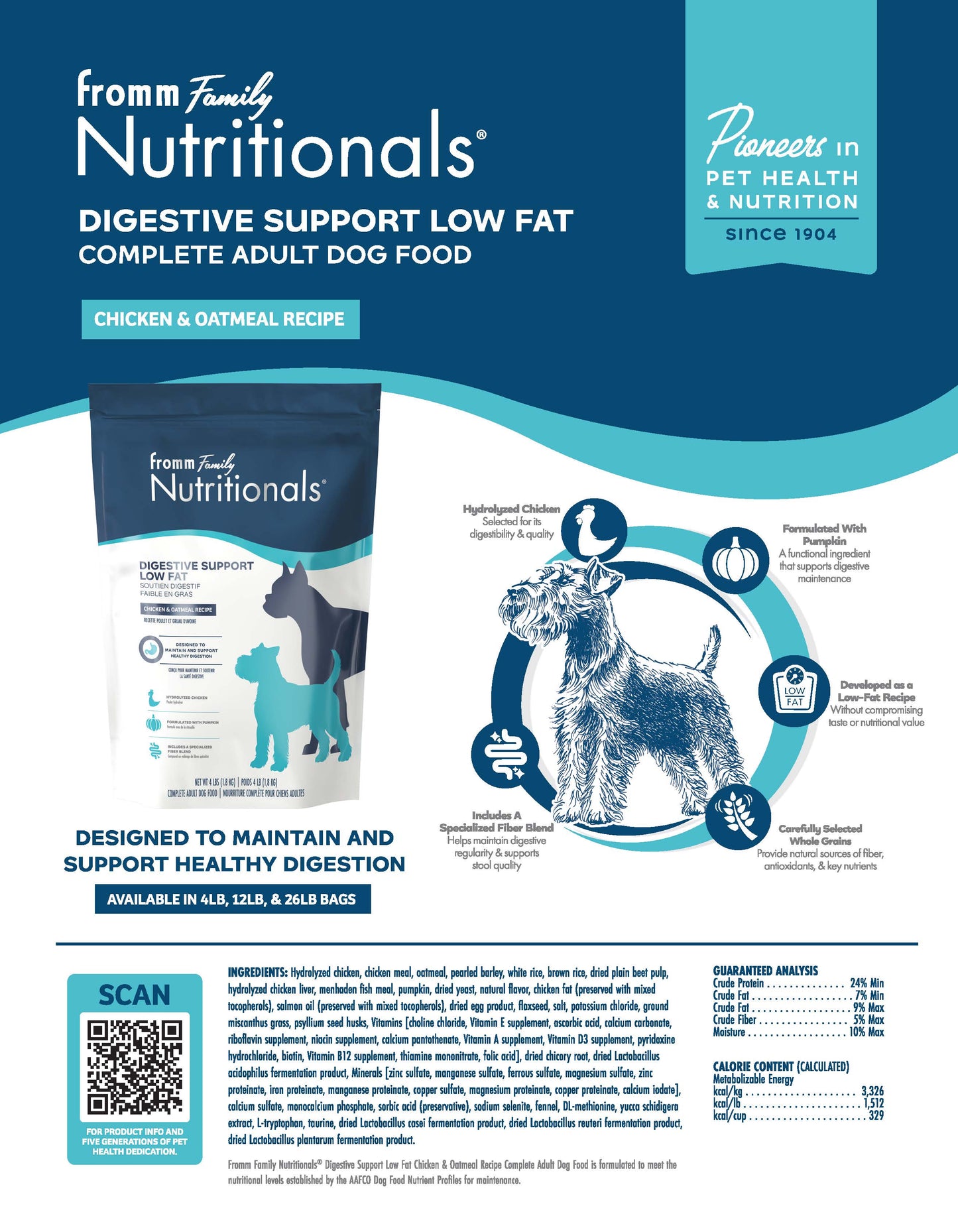 Fromm Nutritionals | Printable Dog Dry Sell Sheets