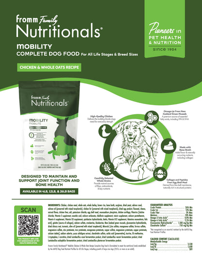 Fromm Nutritionals | Printable Dog Dry Sell Sheets