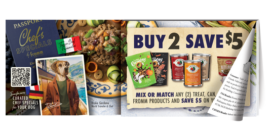 Chef's Specials Drake | Coupon Pad Shelf Talker 11x8.5"