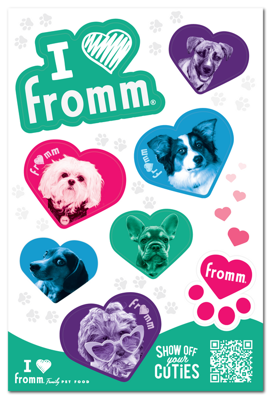 I ❤️ Fromm Sticker Sheet