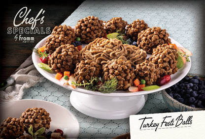 Chef's Specials Maggie Mostest | Turkey Festi Balls Recipe Cards (25-Pack)