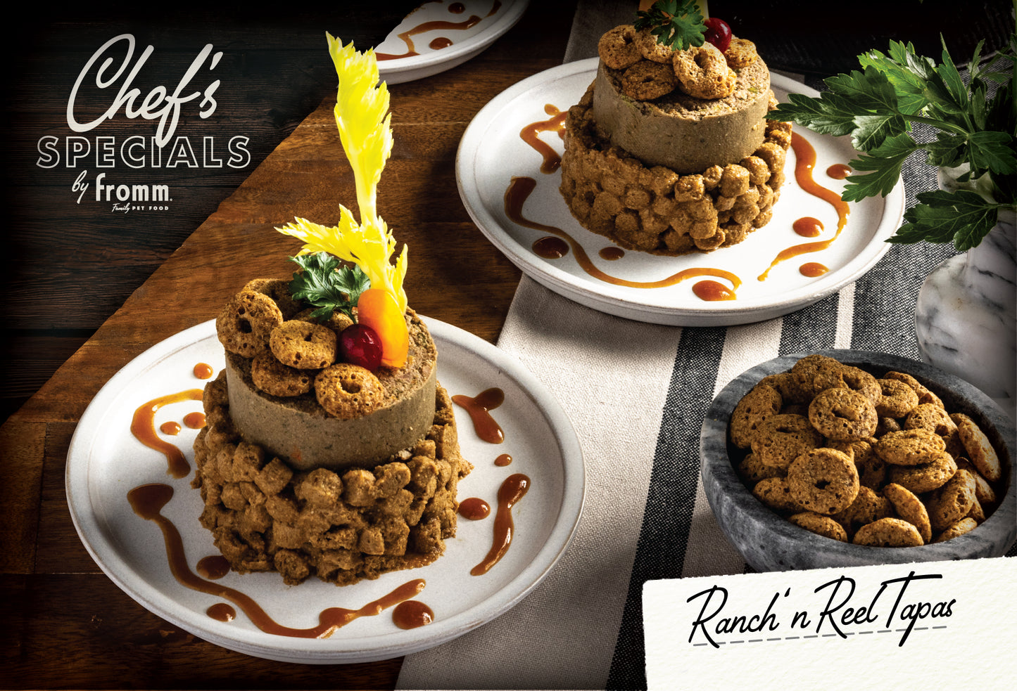 Chef's Specials Maggie Mostest | Ranch'n Reel Tapas Recipe Cards (25-Pack)