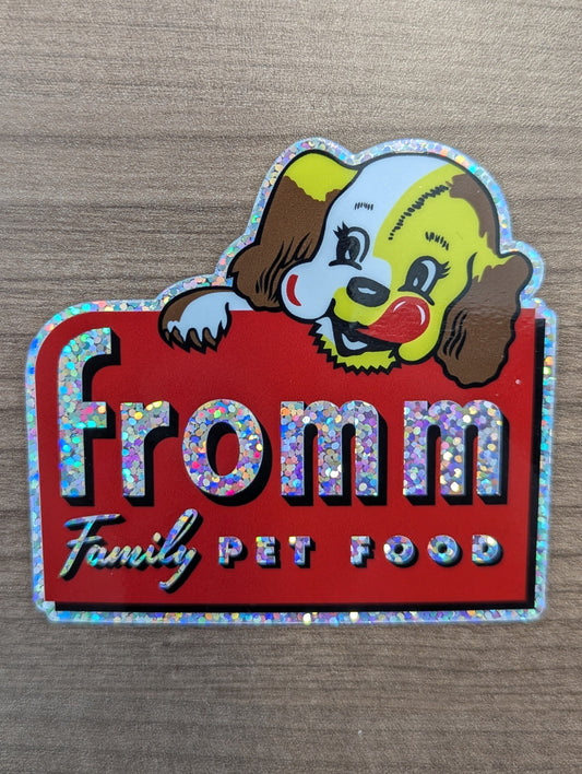 Ernie Puppy ✨ Holographic Sparkle ✨ Stickers