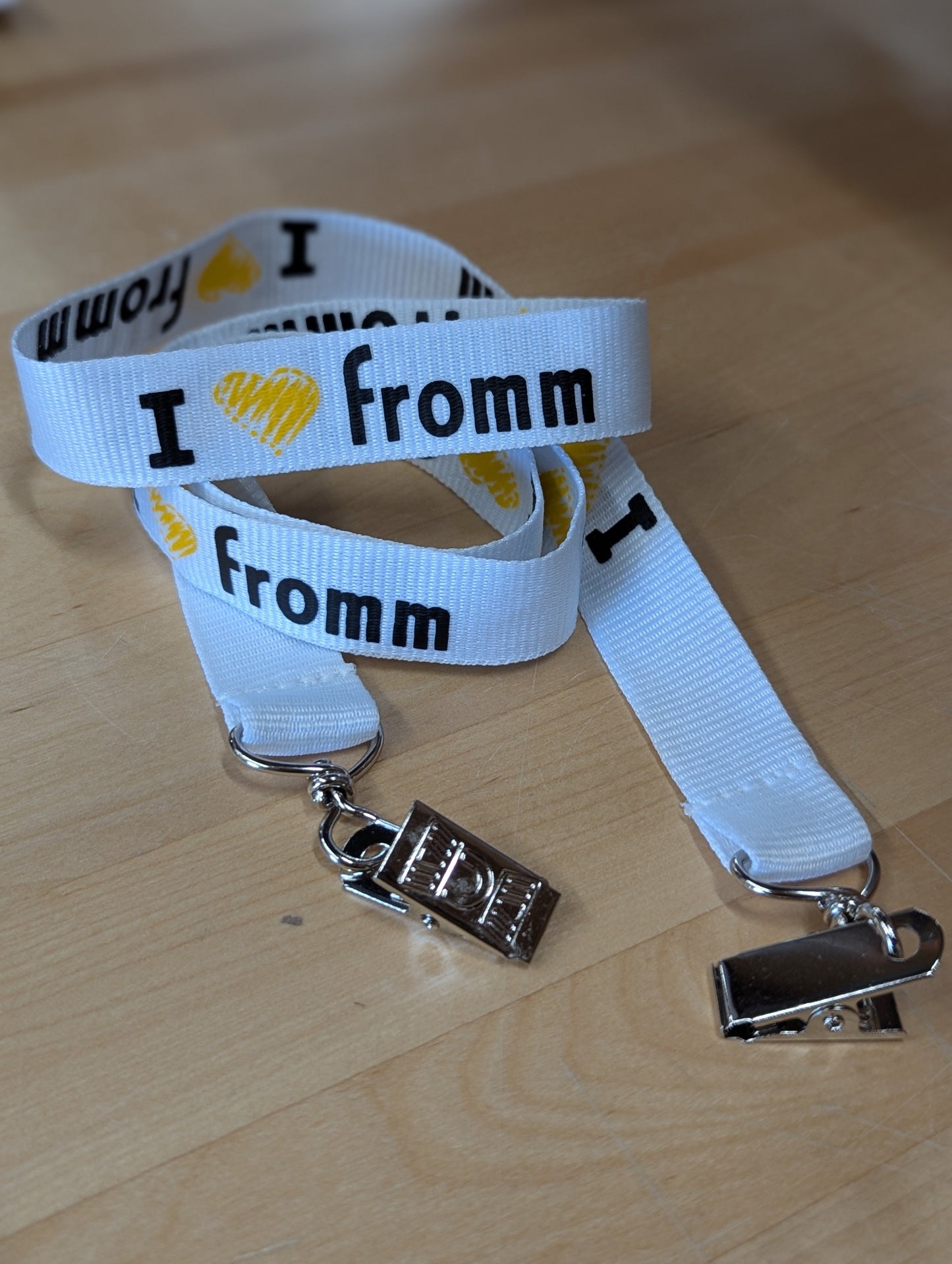 "I 💛 Fromm" Lanyard