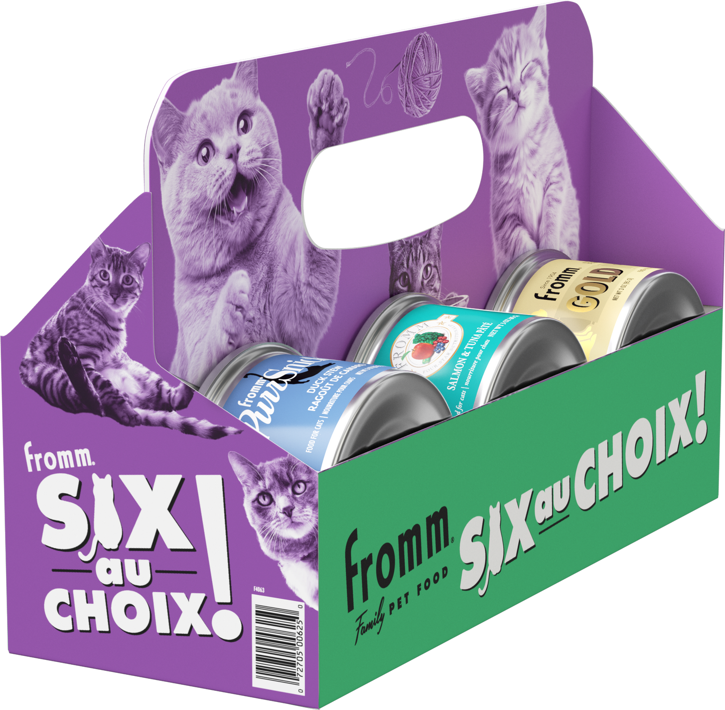 Pick Six | Six Can Carrier - Cat (pack of 24)