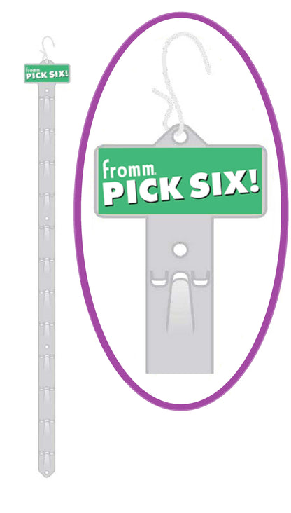 Pick Six | Clip Strip with S-hook - Cat