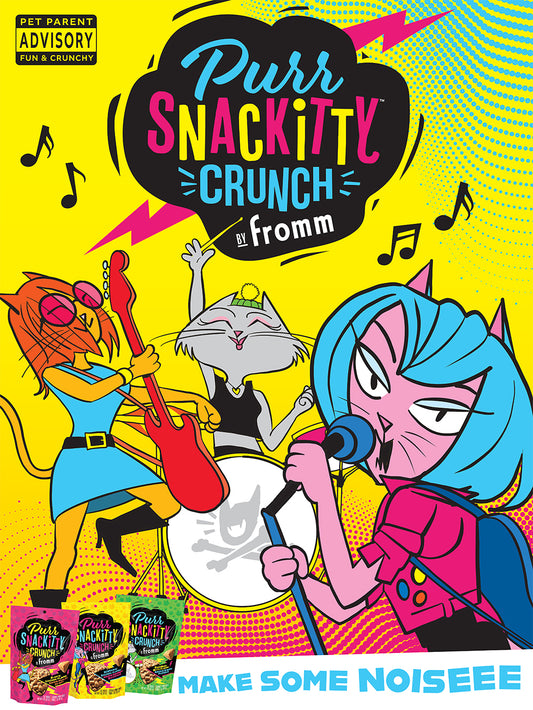 PurrSnackitty | Double-sided Art Print 18" x 24"