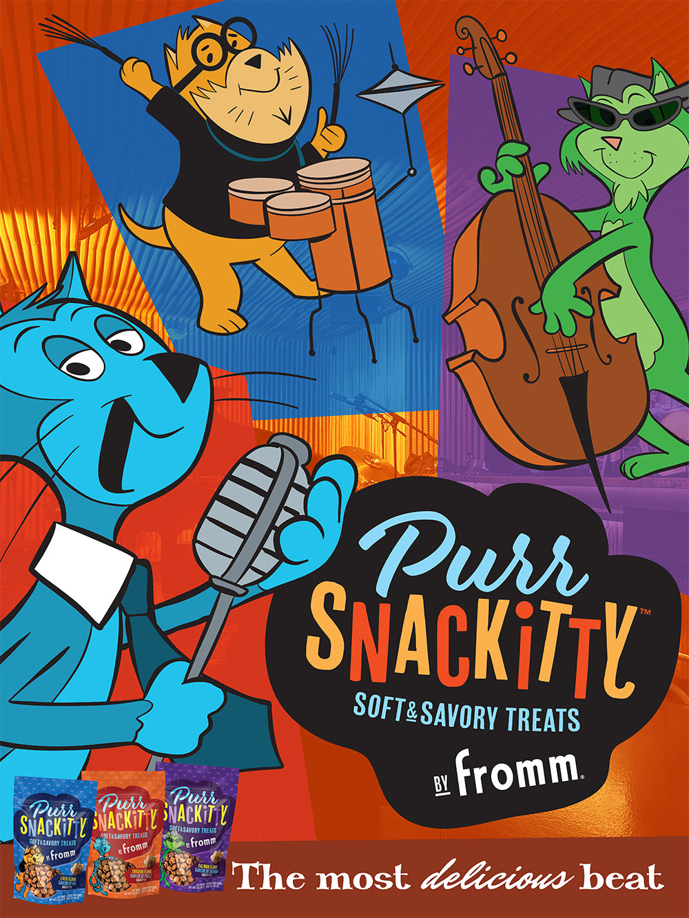 PurrSnackitty | Double-sided Art Print 18" x 24"