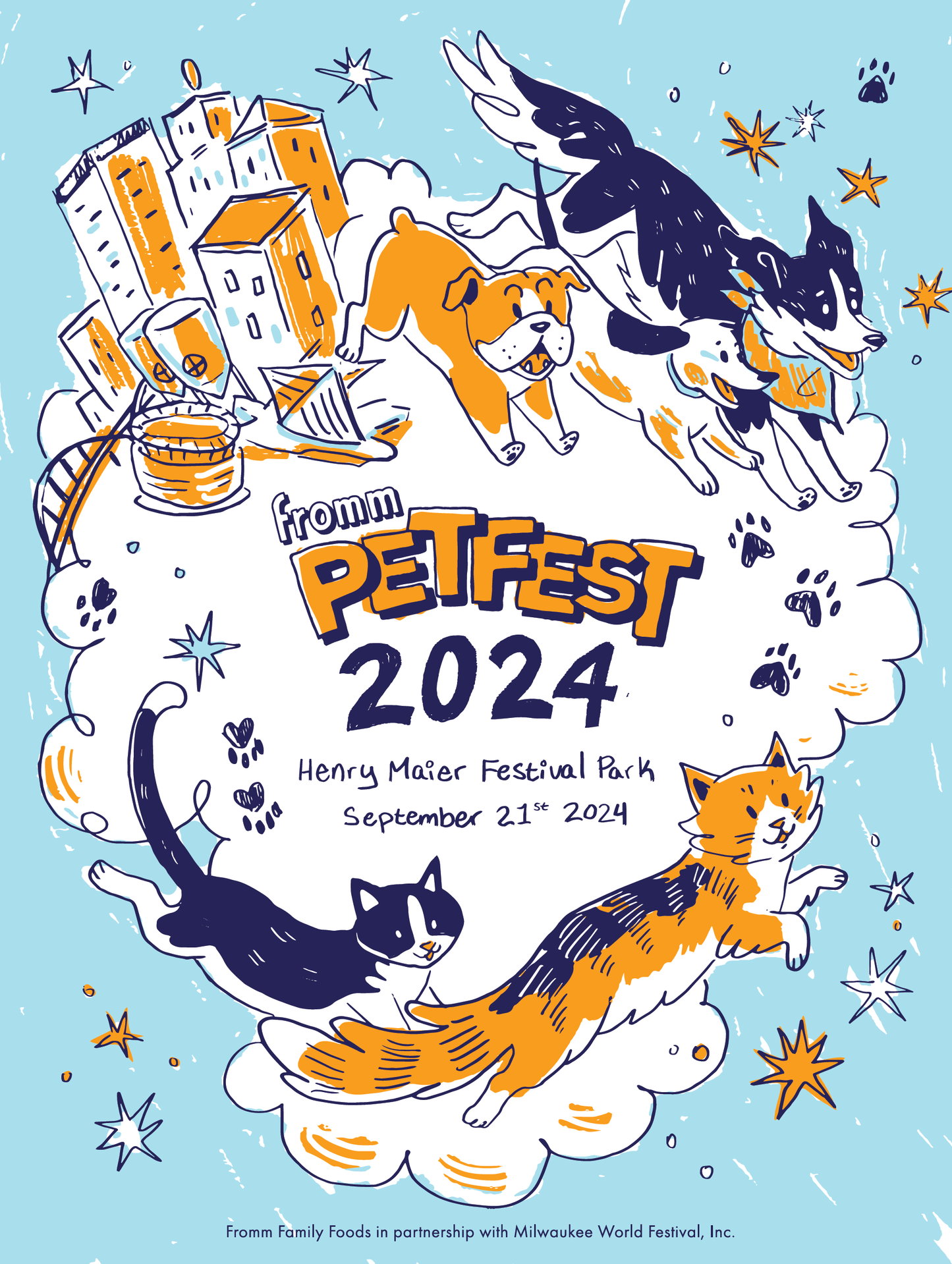 Petfest 2024 Silk Screen Art Print