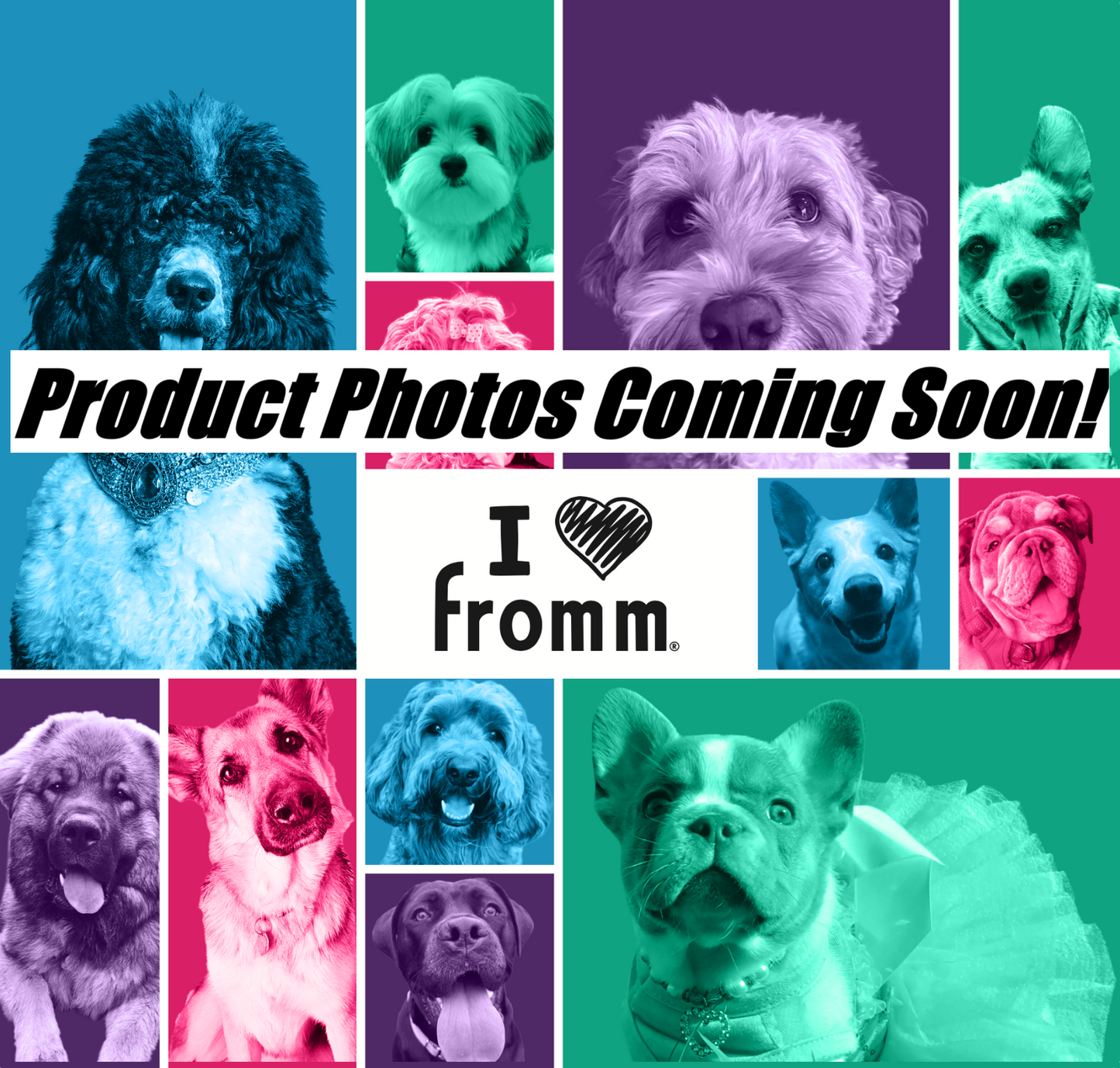 "I ❤️ Fromm" Dog Tote Bag (Series 2)