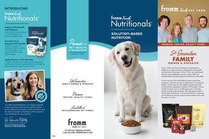 Fromm Nutritionals | Dog Dry Informational Brochure (25-pack)