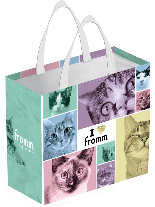 "I ❤️ Fromm" Cat Tote Bag