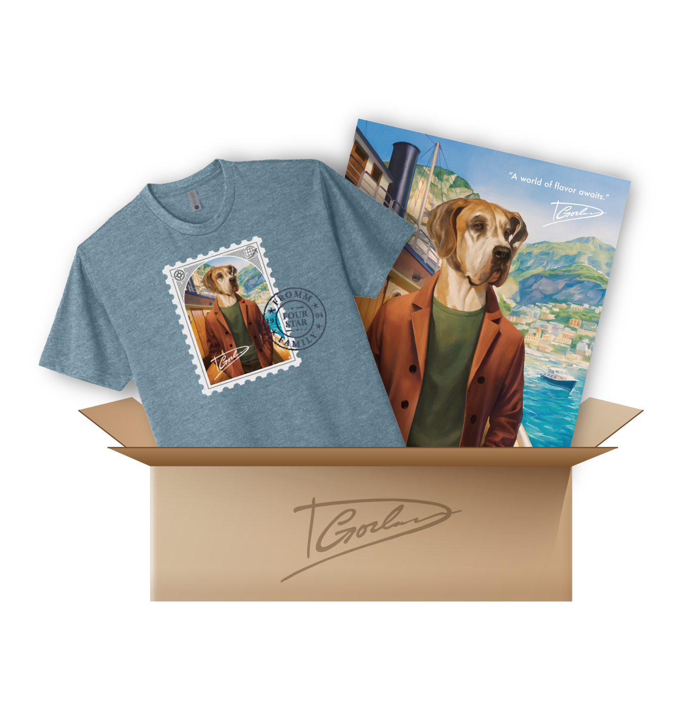 Chef's Specials Drake Gordane | Merch Kit: Shirt + Poster
