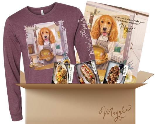 Chef's Specials Maggie | Merchandise Kit: Shirt + Posters + Recipe Cards