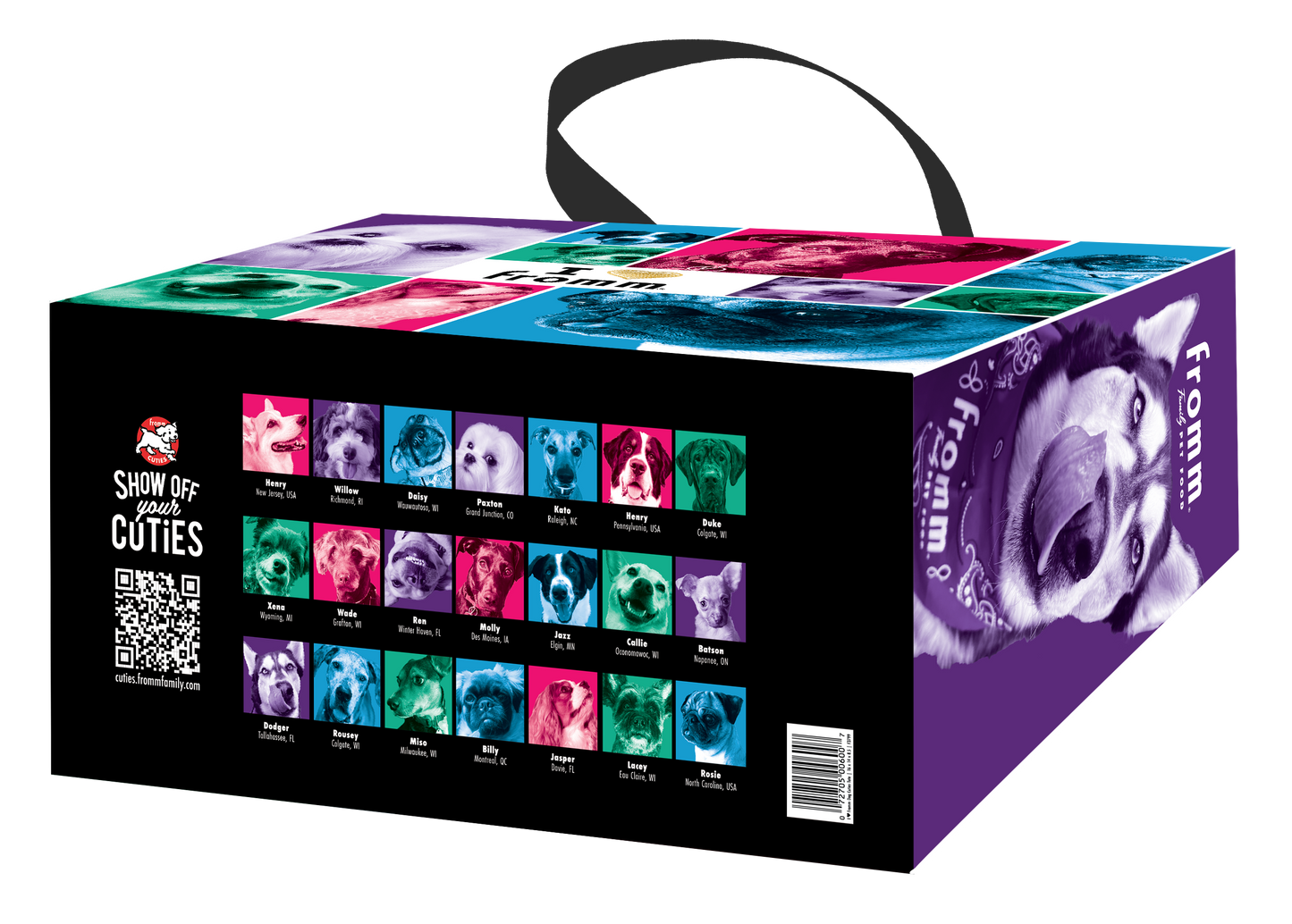 Fromm Give Back 2026 | "I ❤️ Fromm" Dog Tote Bag (Series 3)