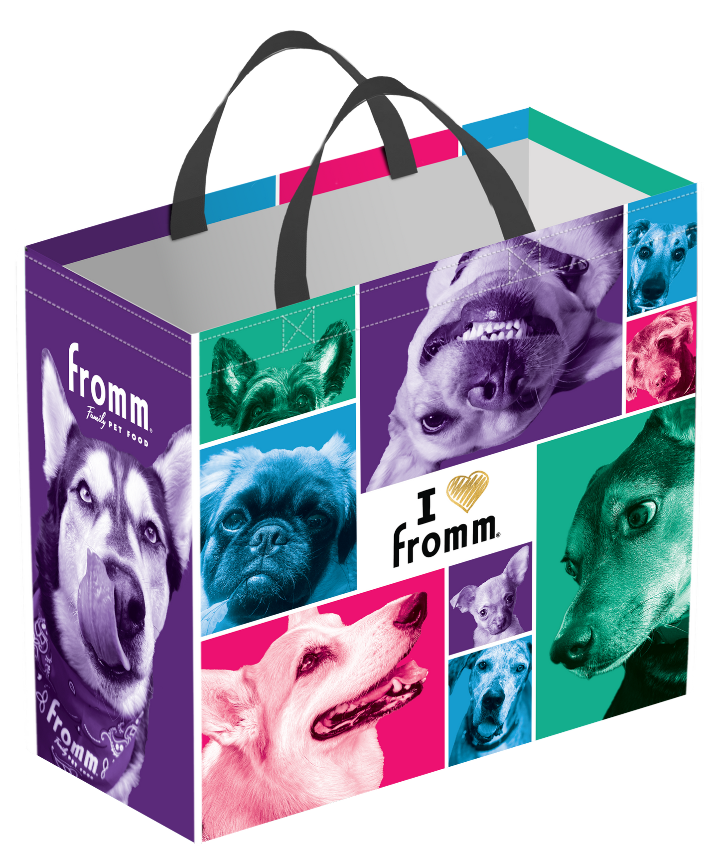 Fromm Give Back 2026 | "I ❤️ Fromm" Dog Tote Bag (Series 3)