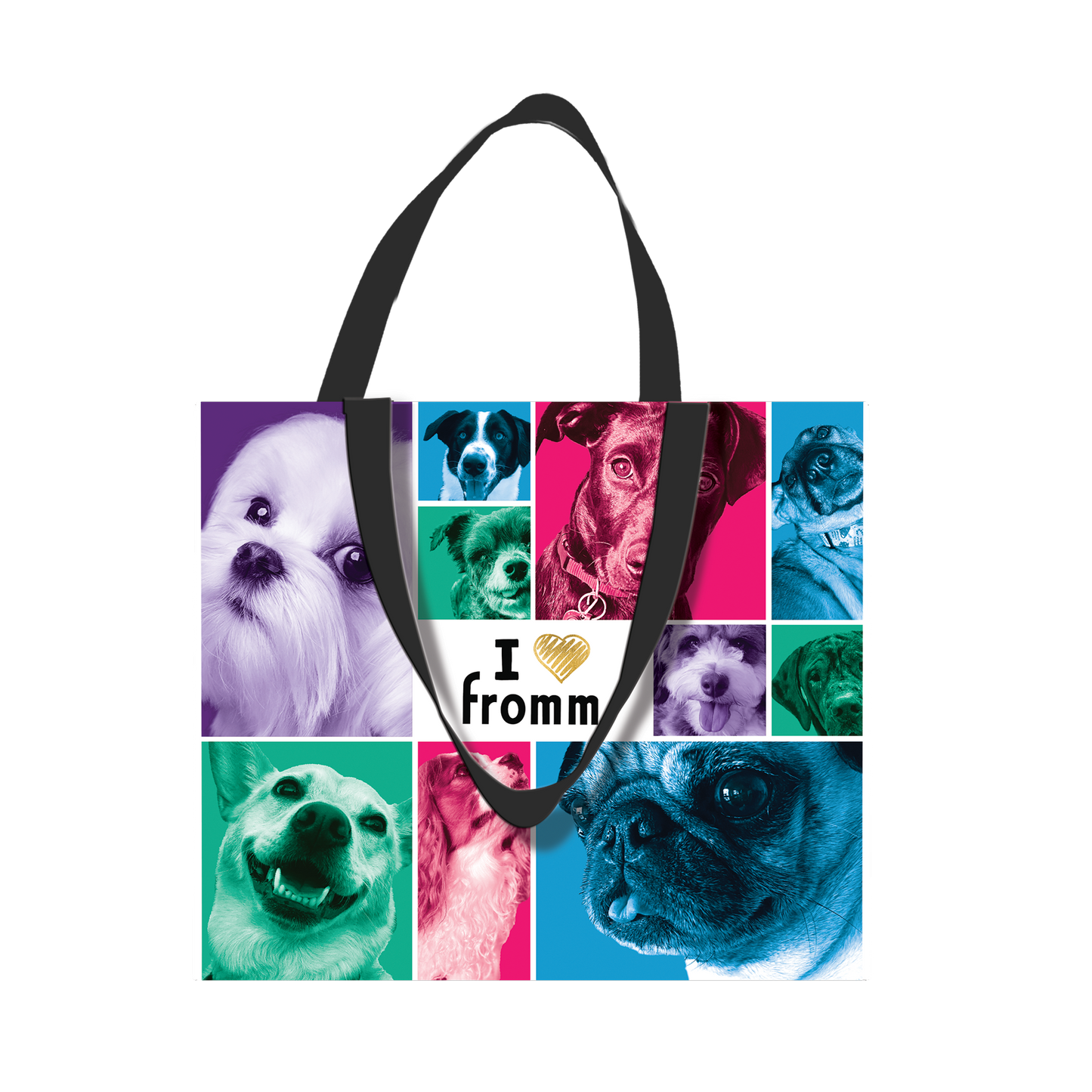 Fromm Give Back 2026 | "I ❤️ Fromm" Dog Tote Bag (Series 3)