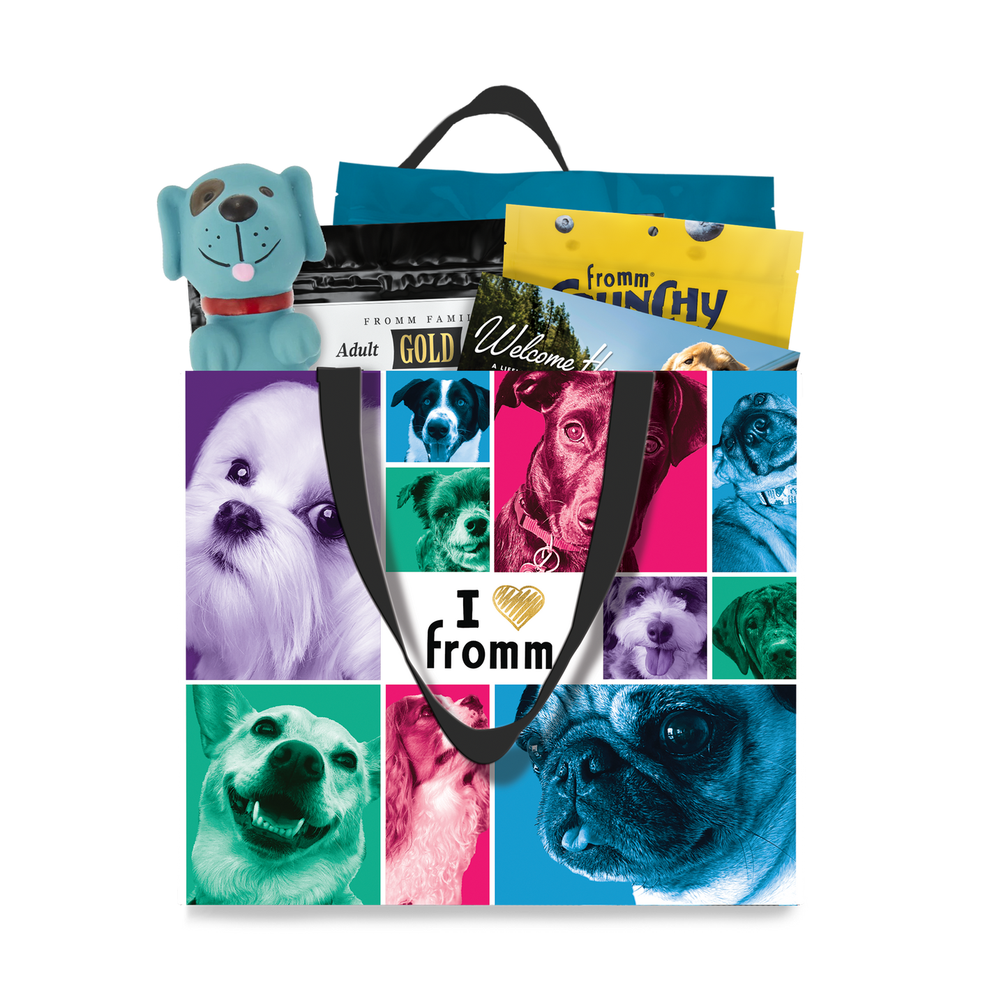 Fromm Give Back 2026 | "I ❤️ Fromm" Dog Tote Bag (Series 3)
