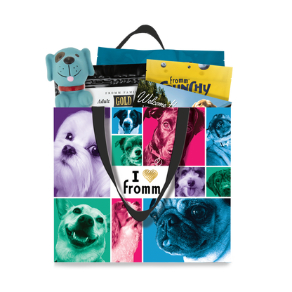 Fromm Give Back 2026 | "I ❤️ Fromm" Dog Tote Bag (Series 3)
