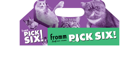 Pick Six | Six Can Carrier - Cat (pack of 24)