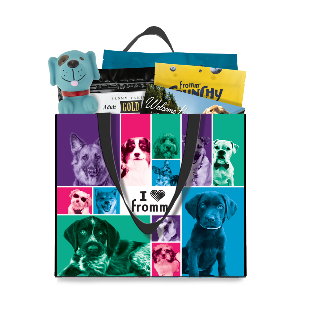 "I ❤️ Fromm" Dog Tote Bag (Series 2)