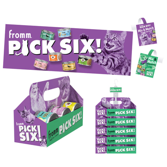 Pick Six Display Pack - Cat