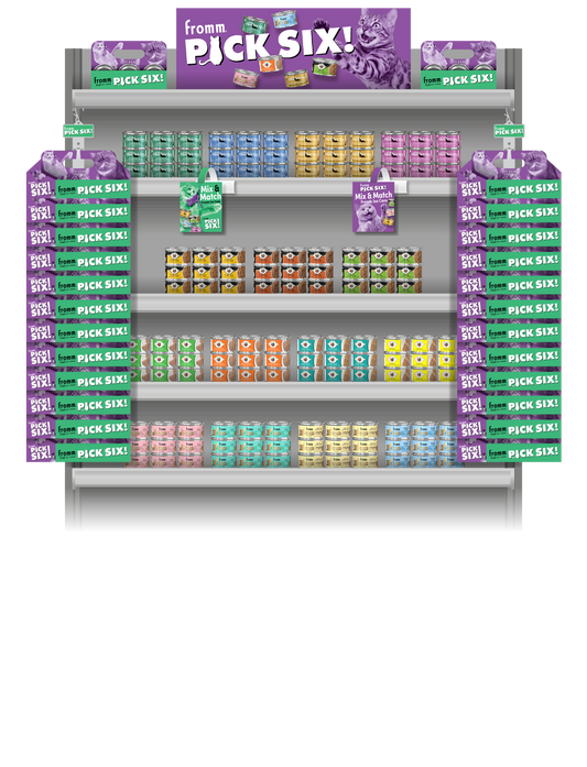 Pick Six Display Pack - Cat