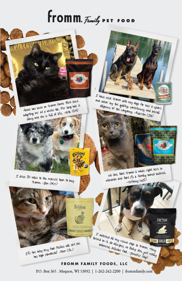 Fromm Family Pet Food Overview Brochure (25-pack) – Fromm Family Foods Shop