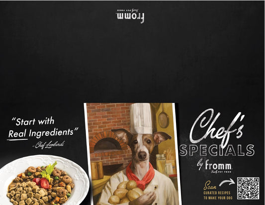 Chef's Special Lombardi Shelf Talker 11x4.25"