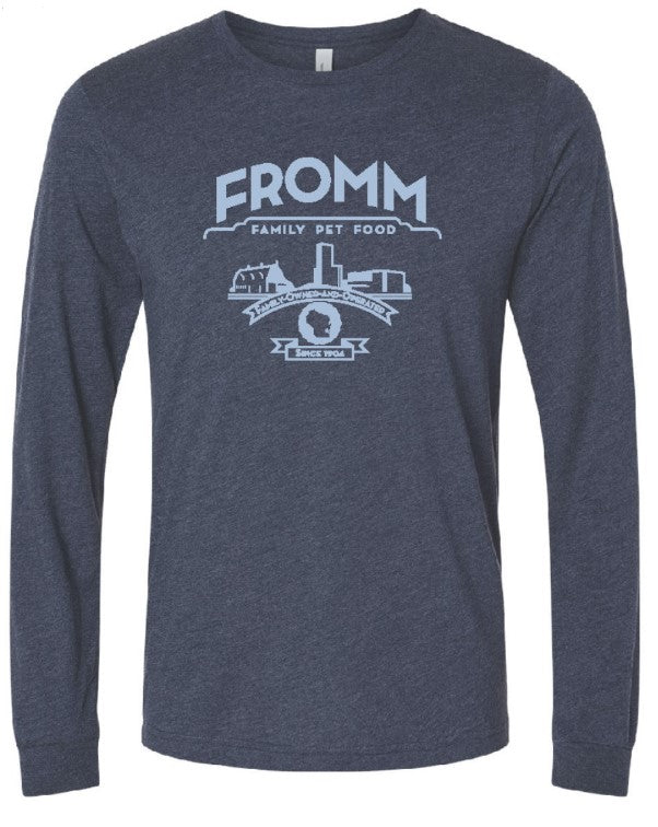 Art Deco 'Fromm Family Pet Food' with Plant Long Sleeve Tee – Fromm ...