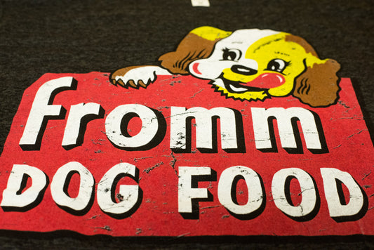 'Fromm Dog Food' with Ernie Short Sleeve T-Shirt